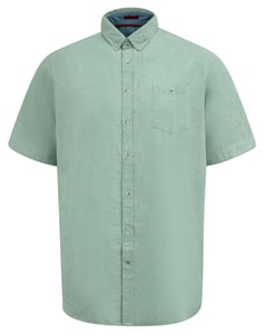 D555 Falmouth 2 Linen Short Sleeve Shirt Mint